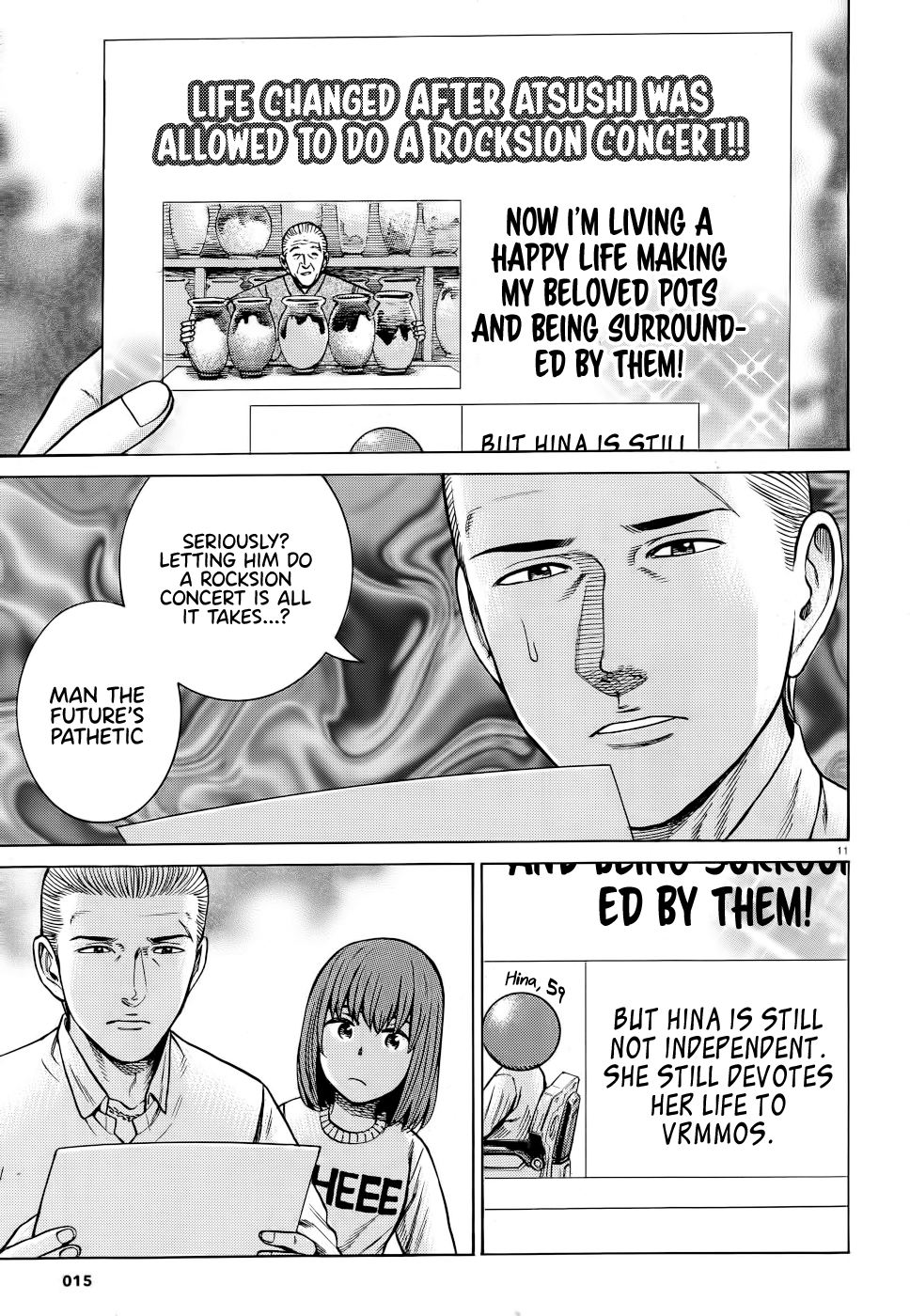 Hinamatsuri chapter 90 - page 11