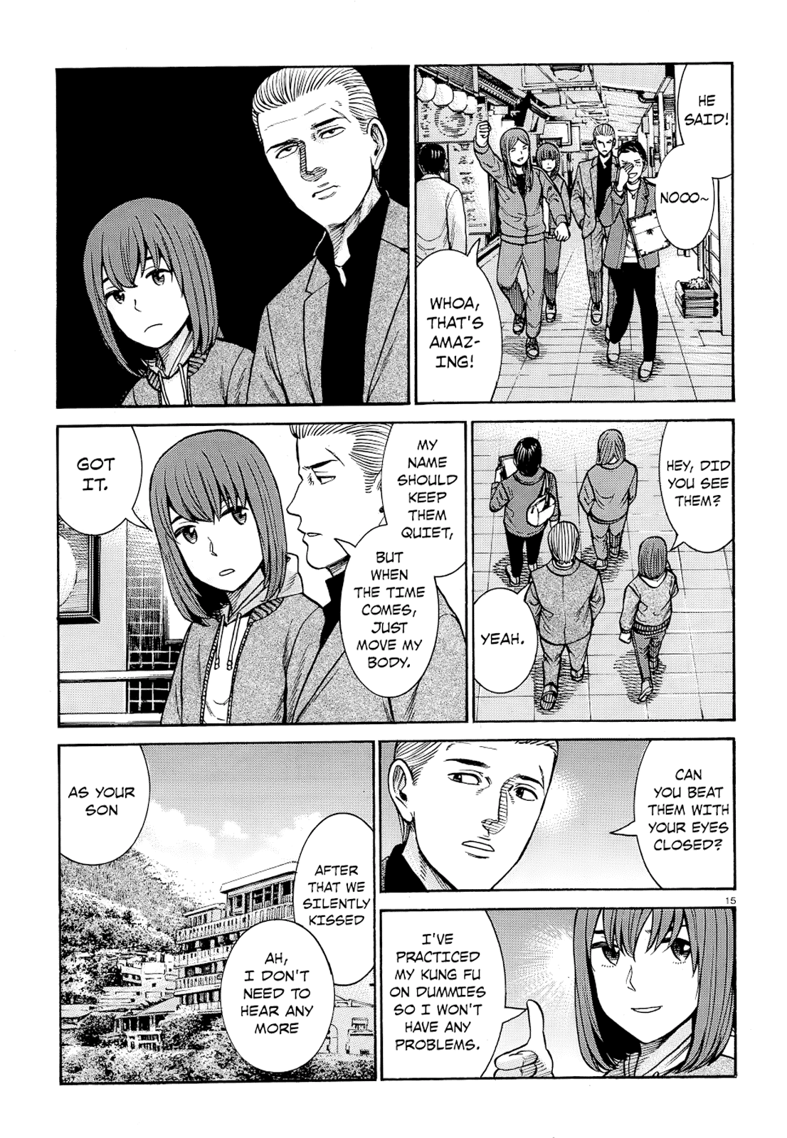 Hinamatsuri chapter 91 - page 15