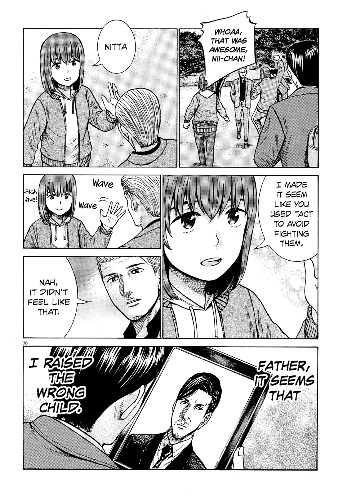 Hinamatsuri chapter 91 - page 36