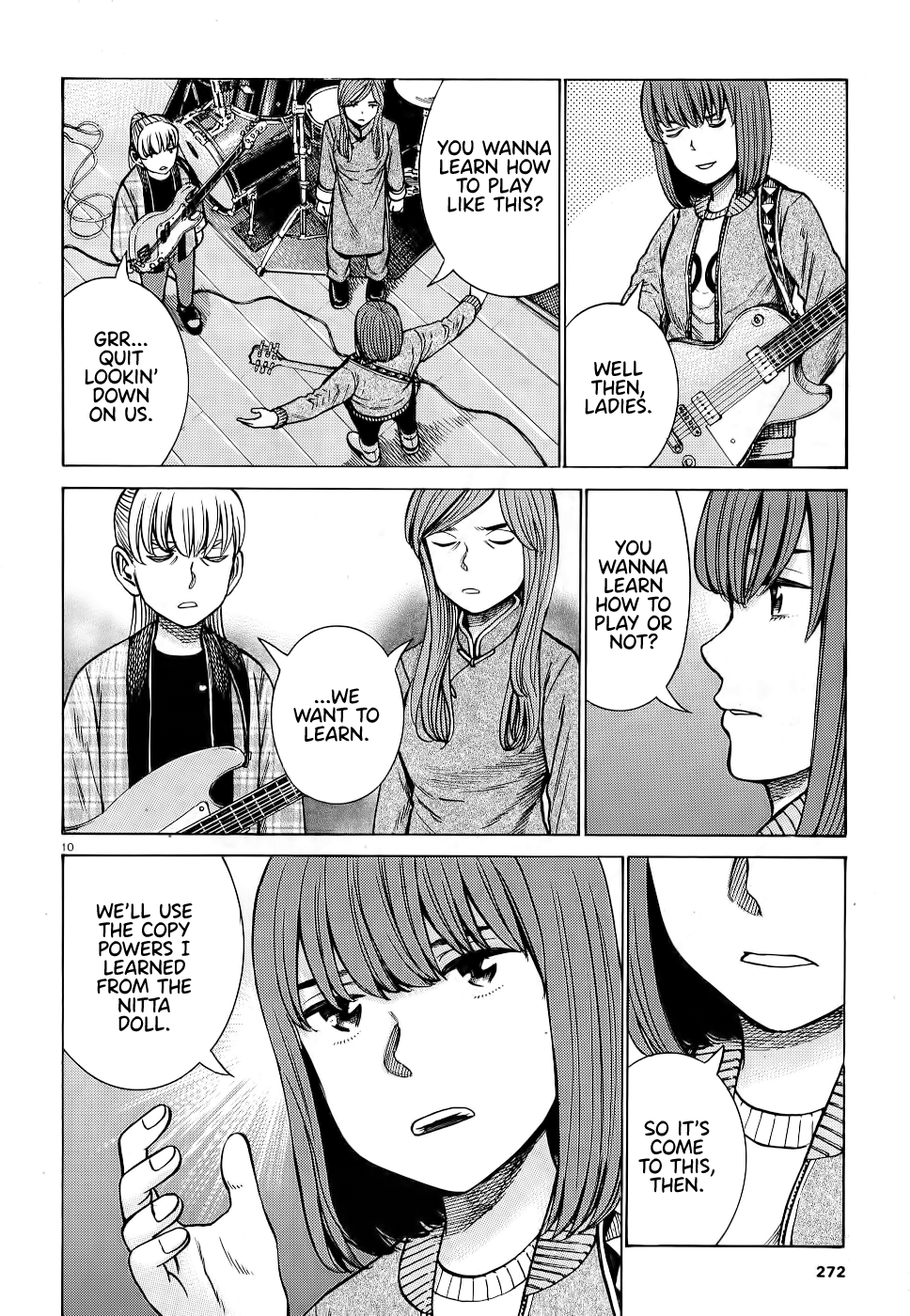 Hinamatsuri chapter 92 - page 10