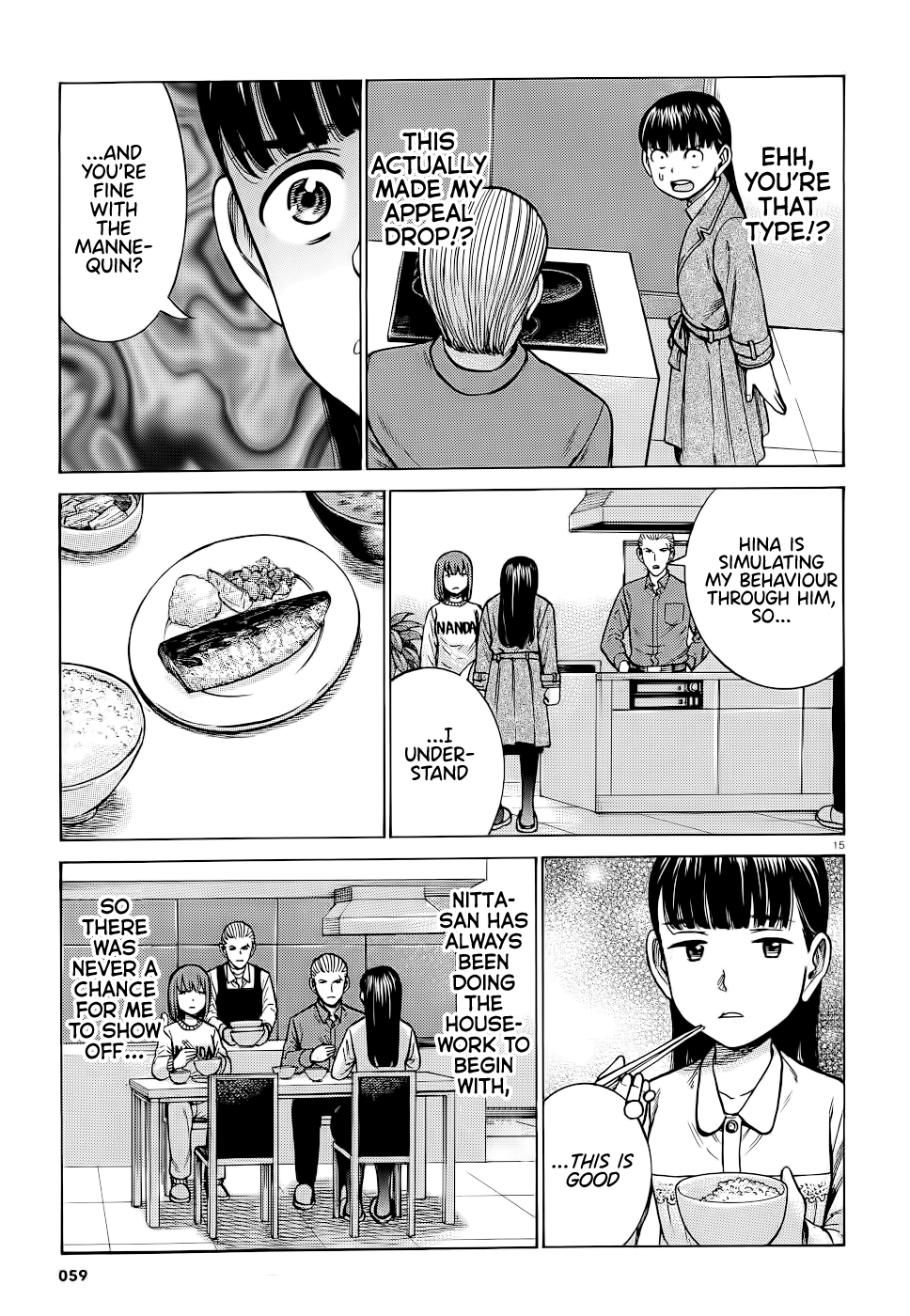 Hinamatsuri chapter 93 - page 15