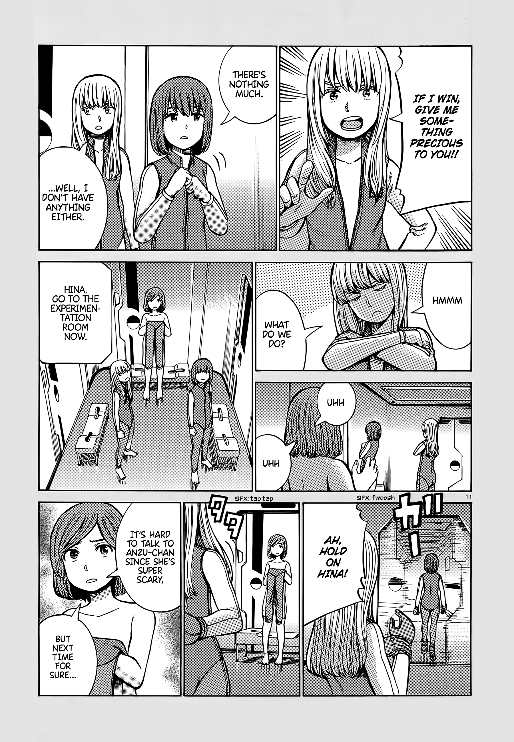 Hinamatsuri chapter 98 - page 11