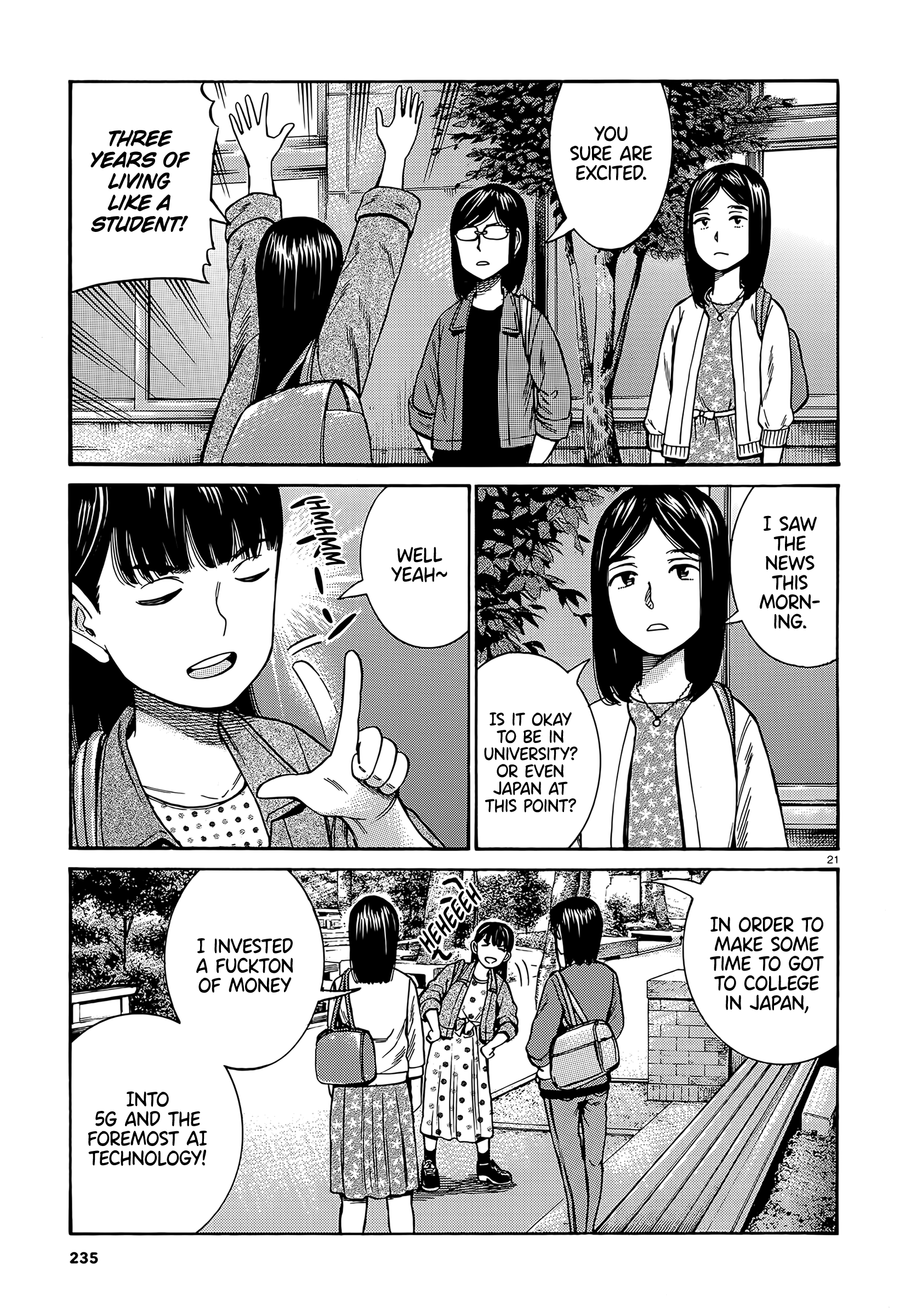 Hinamatsuri chapter 99 - page 21