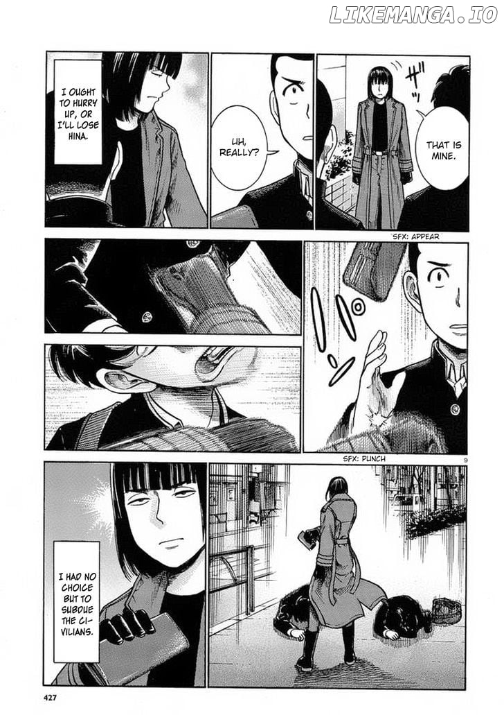 Hinamatsuri chapter 34 - page 9