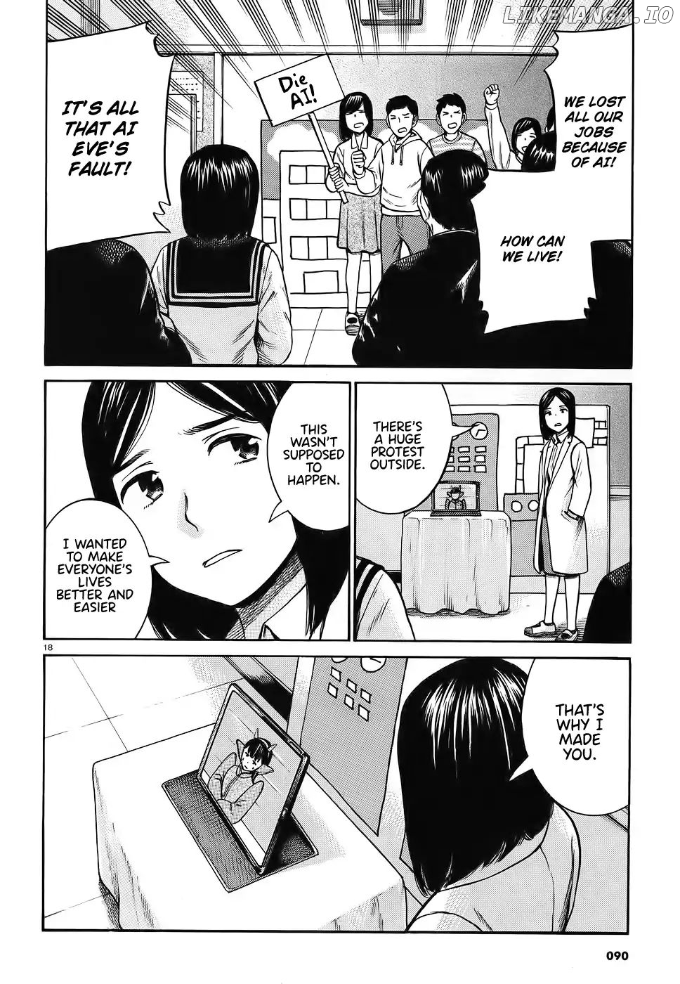 Hinamatsuri chapter 87 - page 18