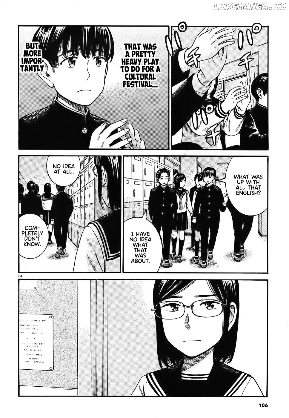 Hinamatsuri chapter 87 - page 34