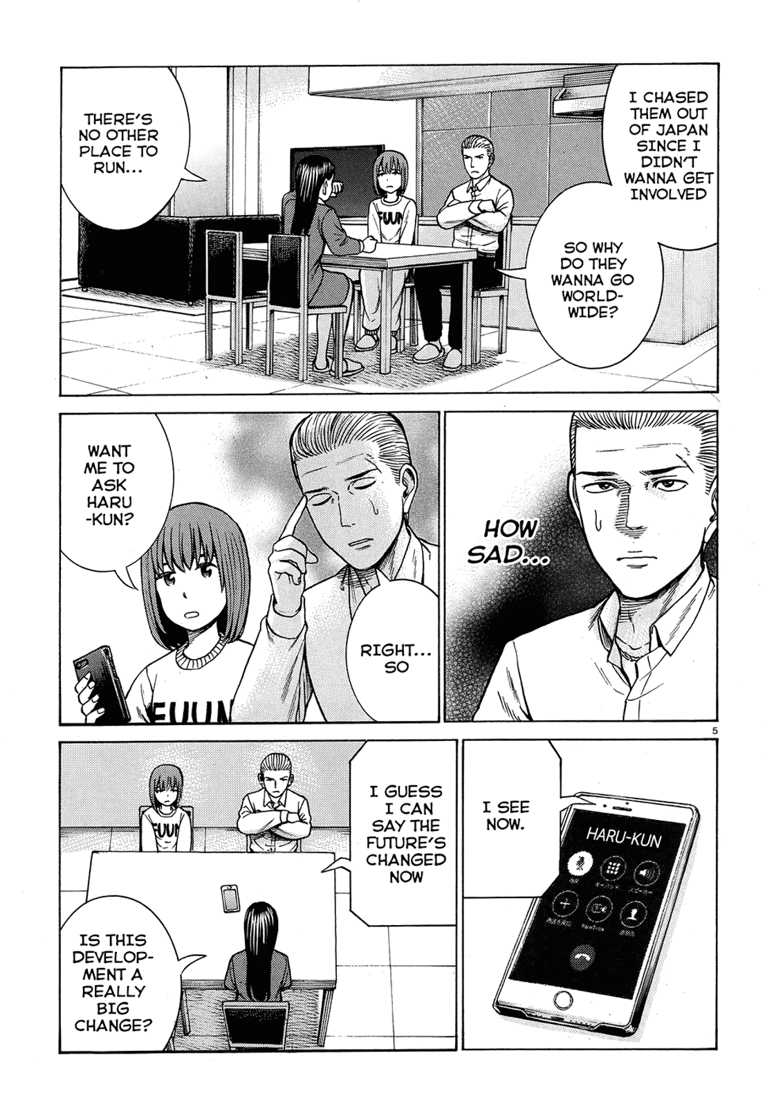 Hinamatsuri chapter 88 - page 5