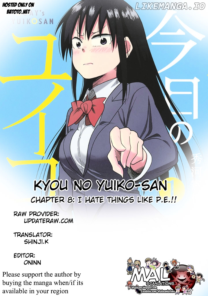 Kyou No Yuiko-San chapter 8 - page 1