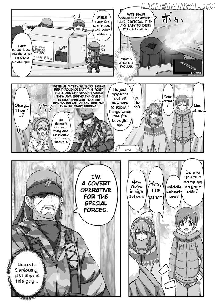 Yurucamp △ - Snake Camp Chapter 2 - page 5