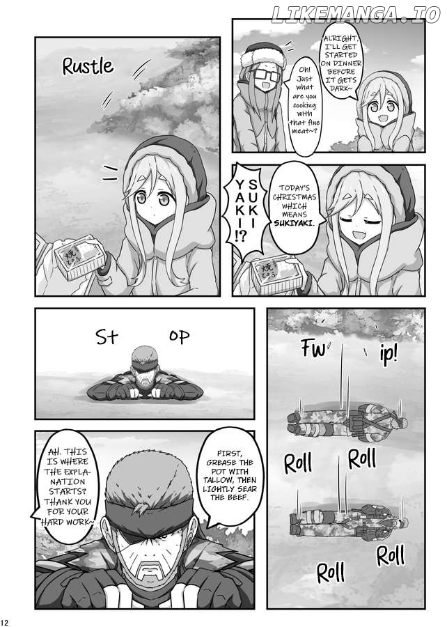 Yurucamp △ - Snake Camp Chapter 4 - page 2