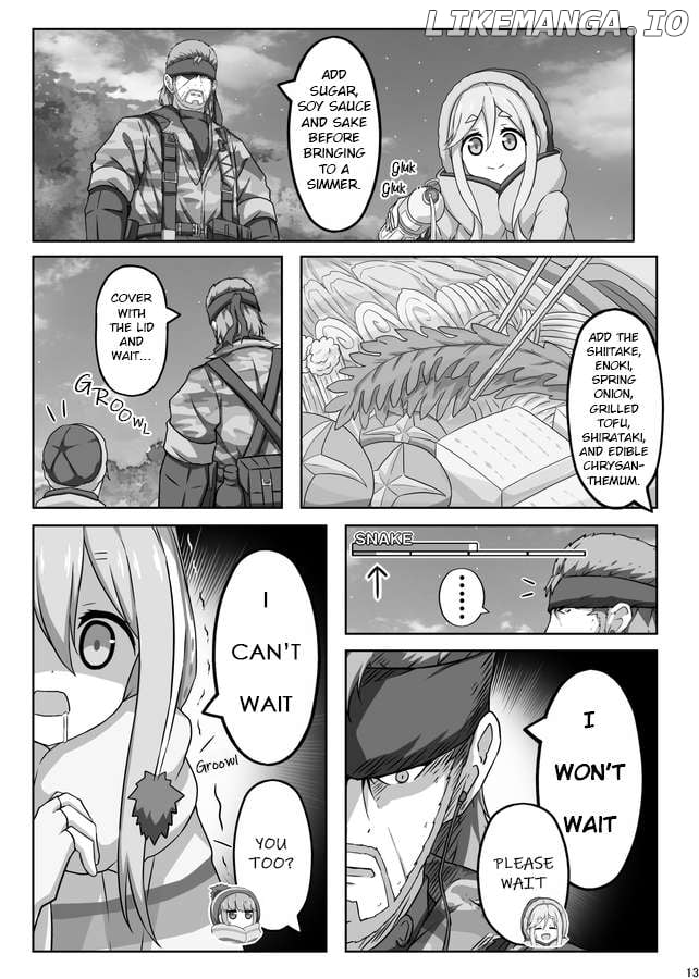 Yurucamp △ - Snake Camp Chapter 4 - page 3