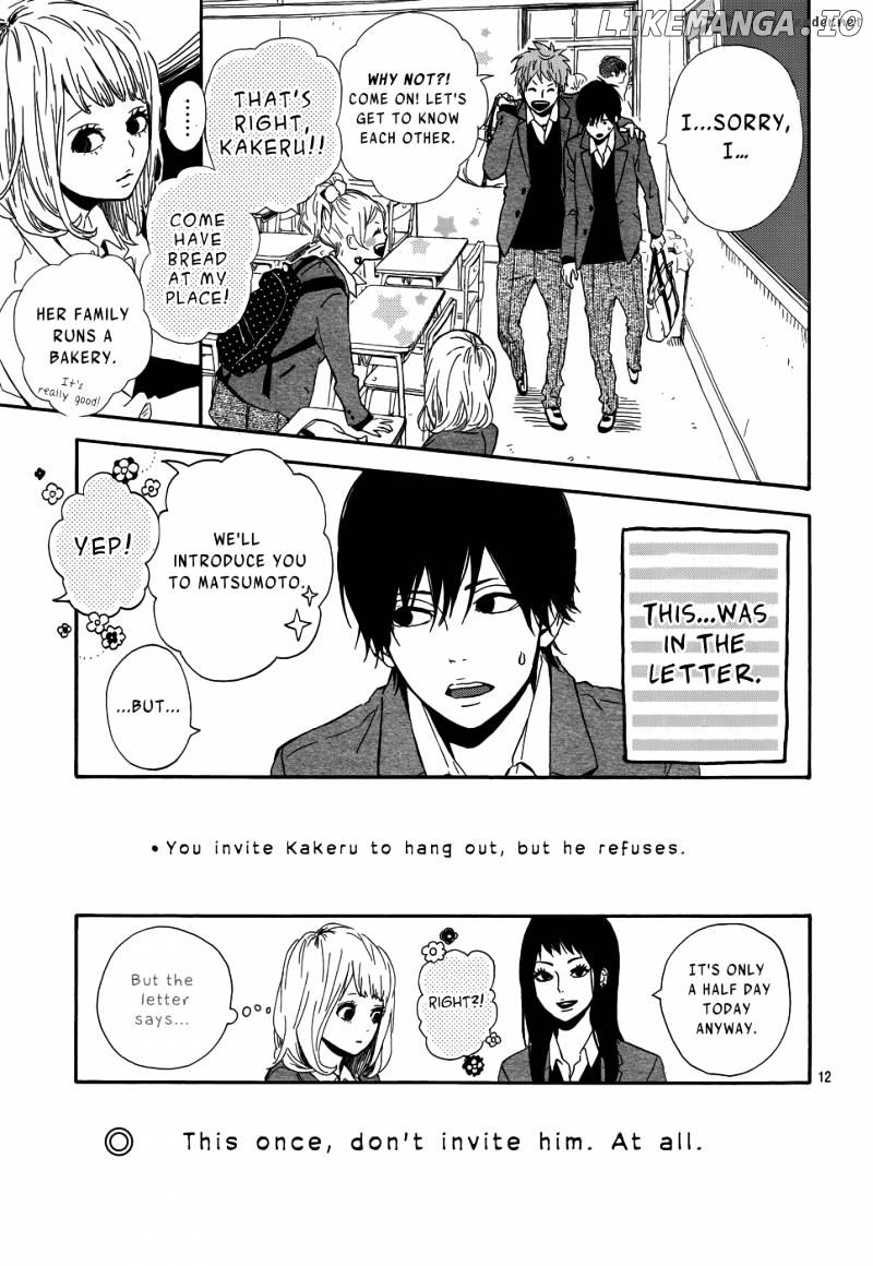 Orange (TAKANO Ichigo) chapter 1 - page 12