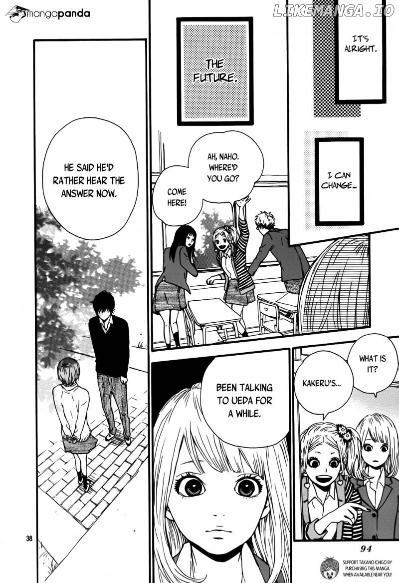 Orange (TAKANO Ichigo) chapter 3 - page 38