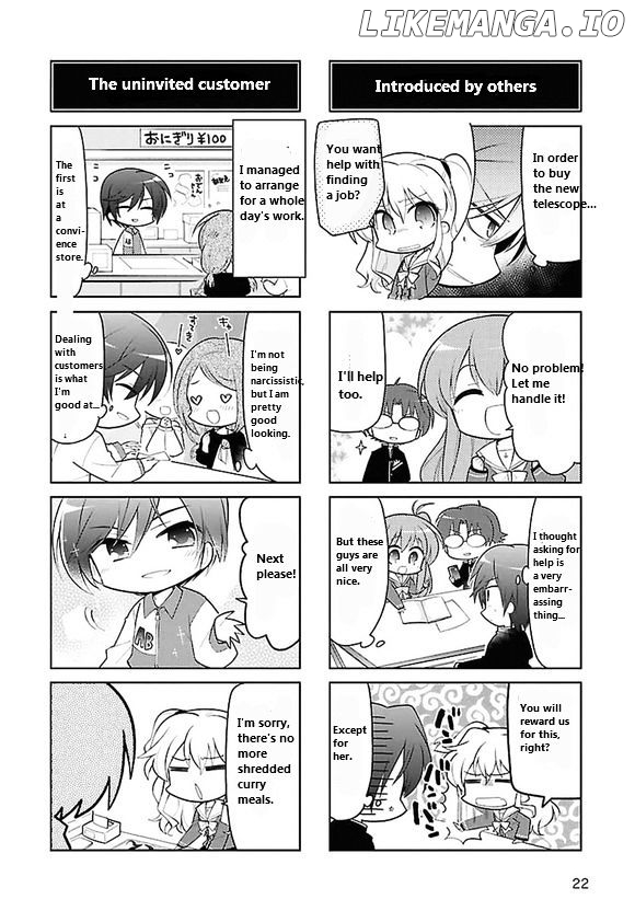 Charlotte the 4-koma - Seshun o Kakenukero! chapter 5 - page 4