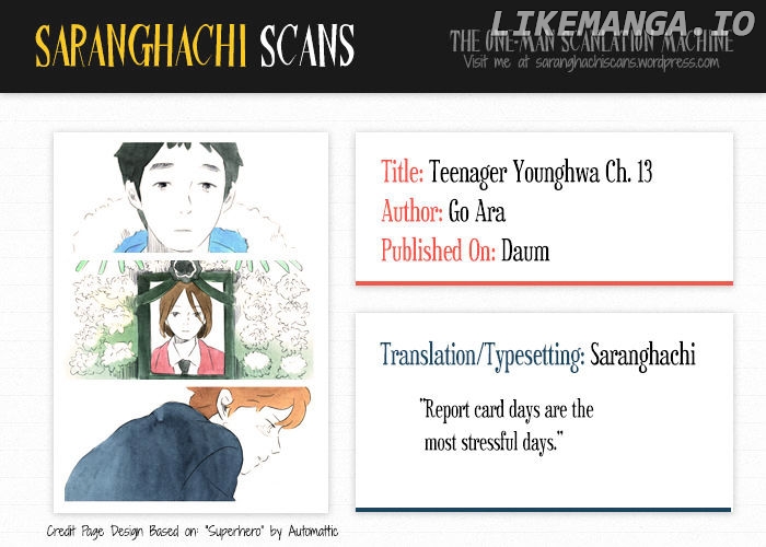 Teenager Younghwa chapter 13 - page 1