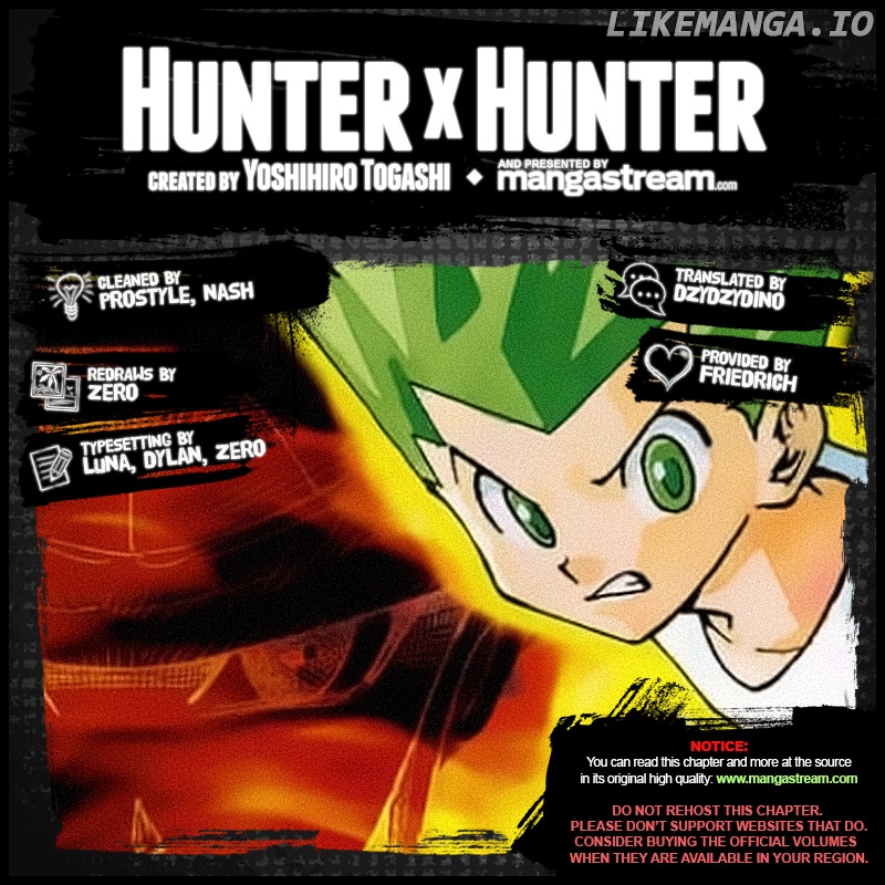 Hunter X Hunter chapter 378 - page 2