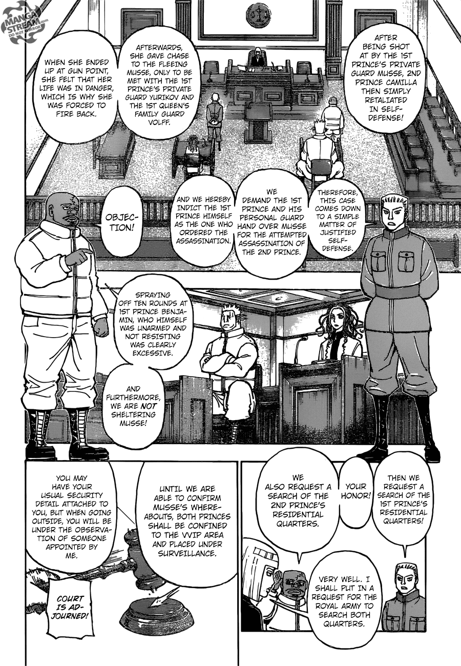 Hunter X Hunter chapter 376 - page 3