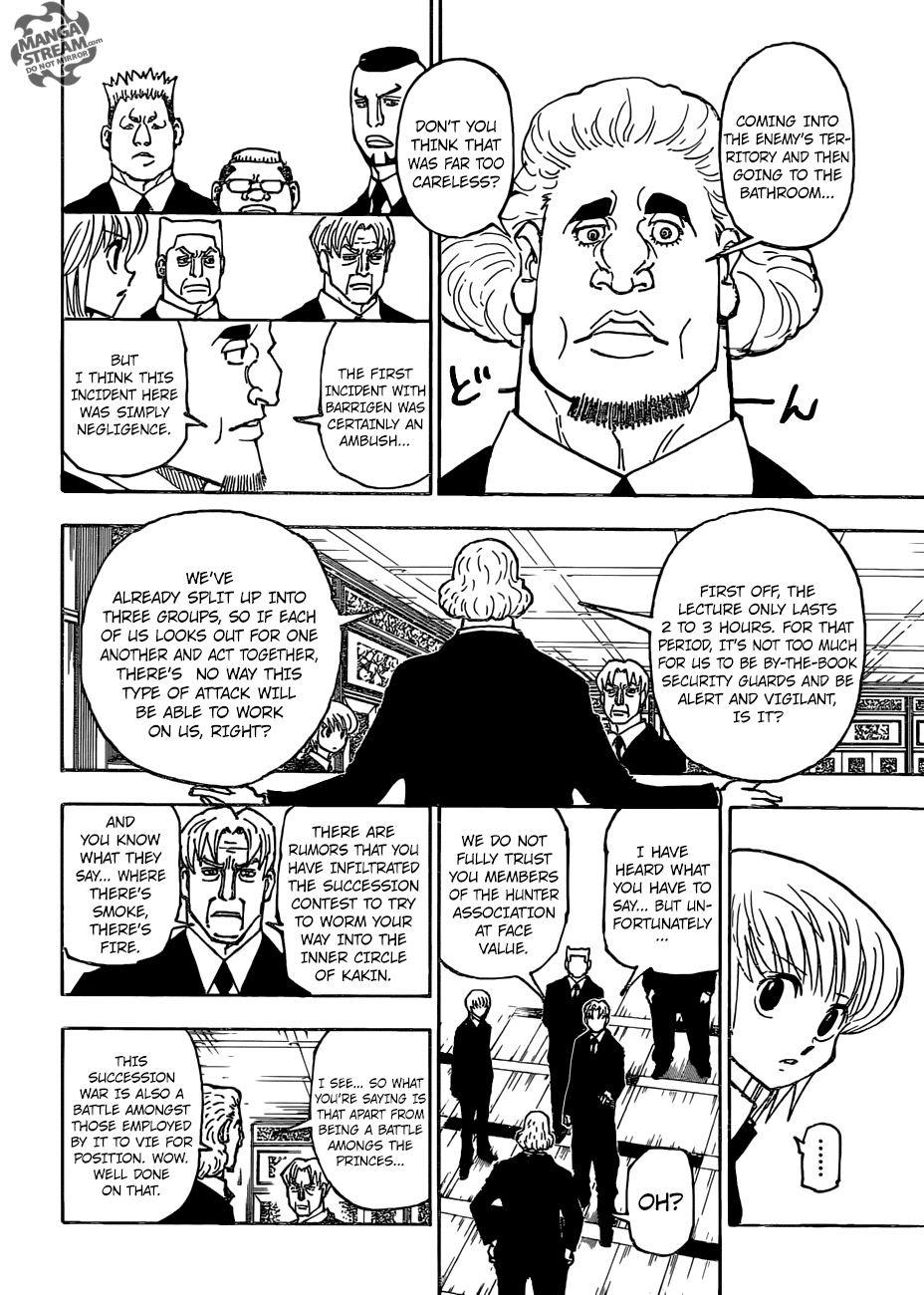 Hunter X Hunter chapter 376 - page 7