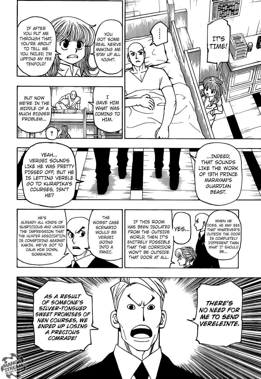 Hunter X Hunter chapter 375 - page 11