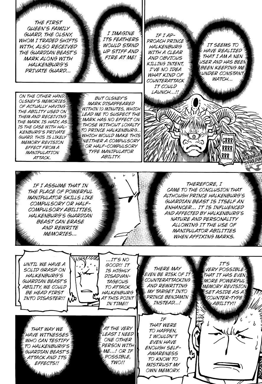 Hunter X Hunter chapter 375 - page 7