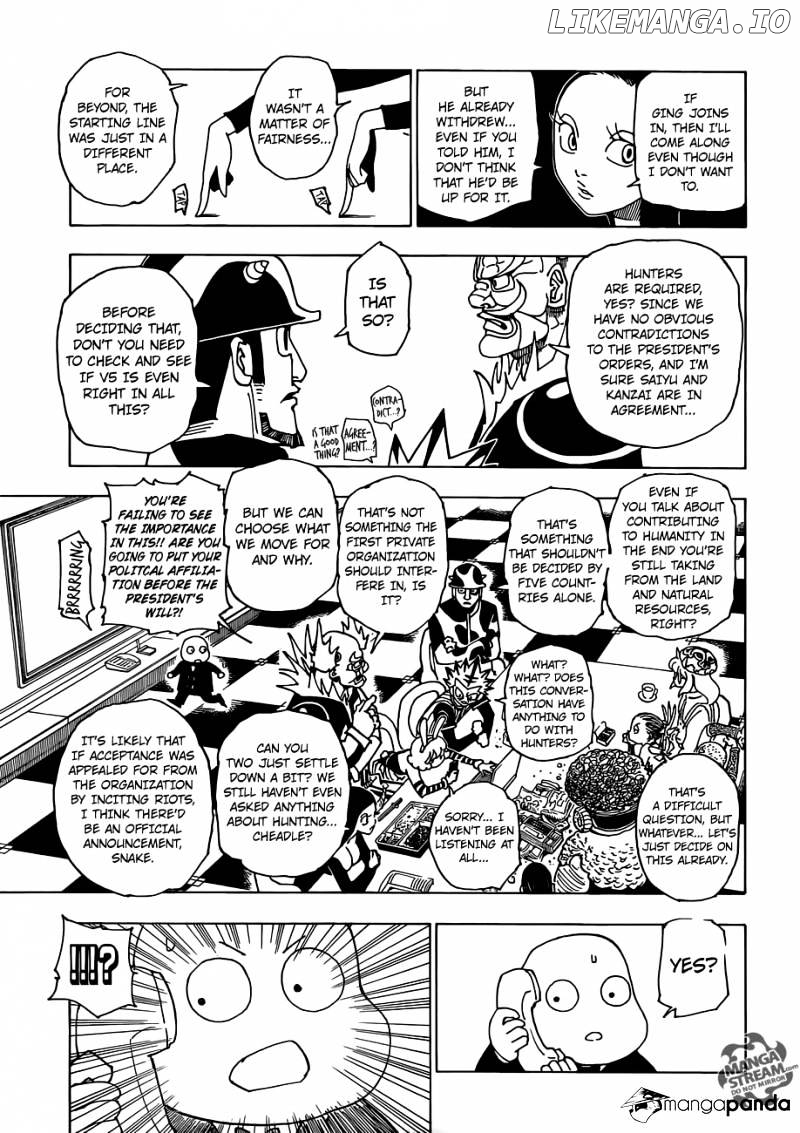 Hunter X Hunter chapter 341 - page 18