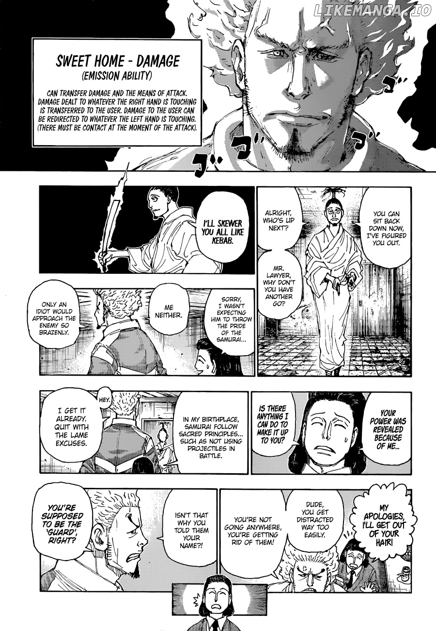 Hunter X Hunter chapter 399 - page 14