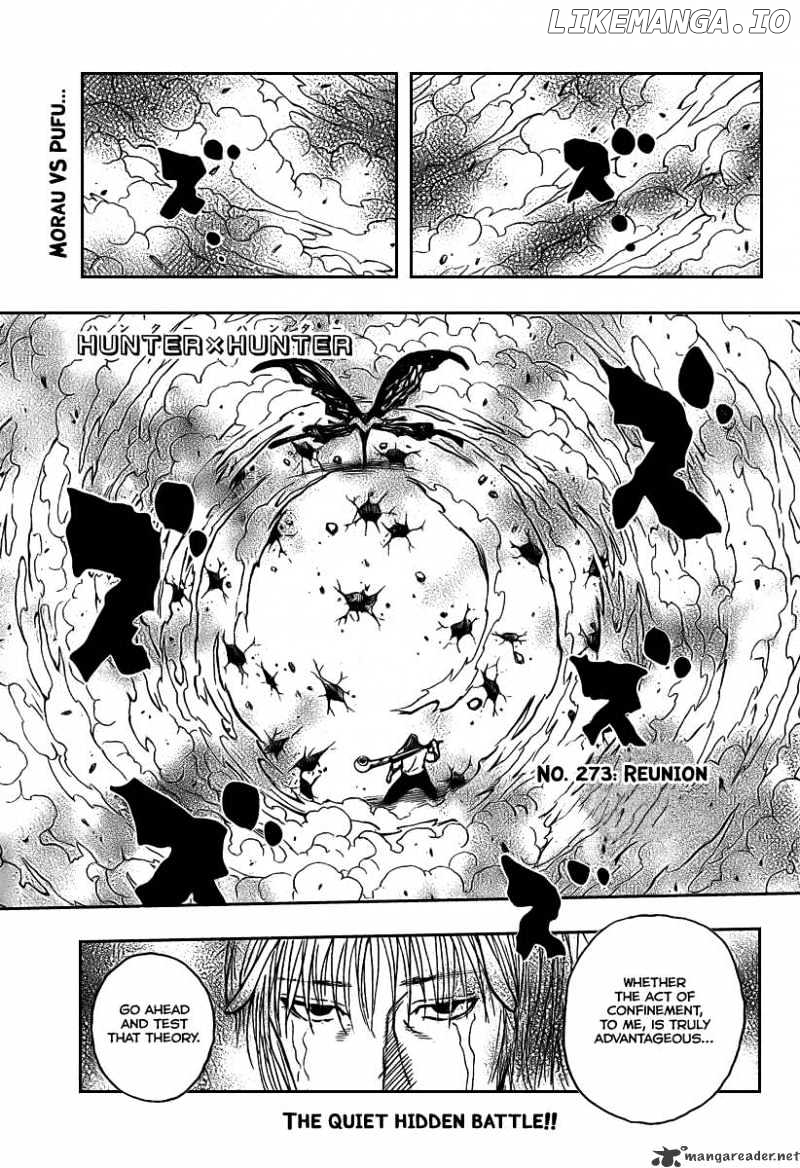 Hunter X Hunter chapter 273 - page 1