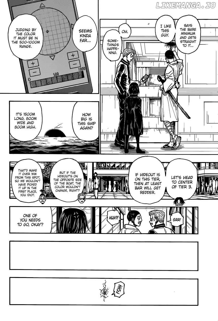 Hunter X Hunter chapter 398 - page 11