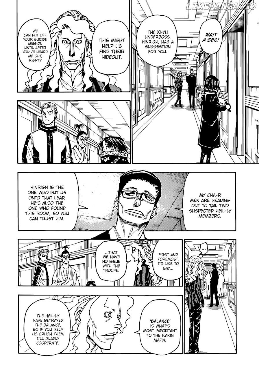 Hunter X Hunter chapter 398 - page 7