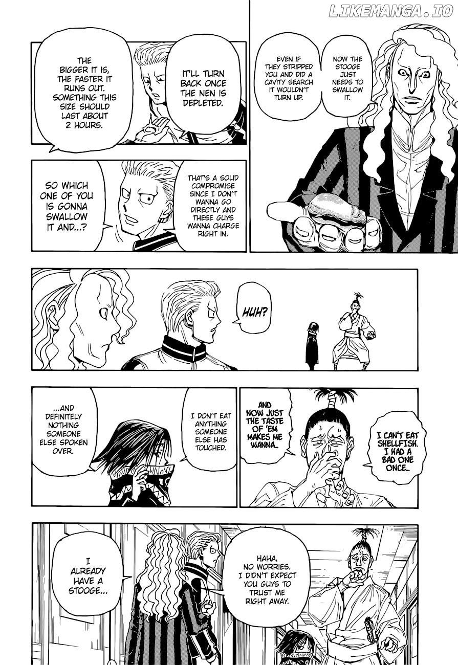 Hunter X Hunter chapter 398 - page 9