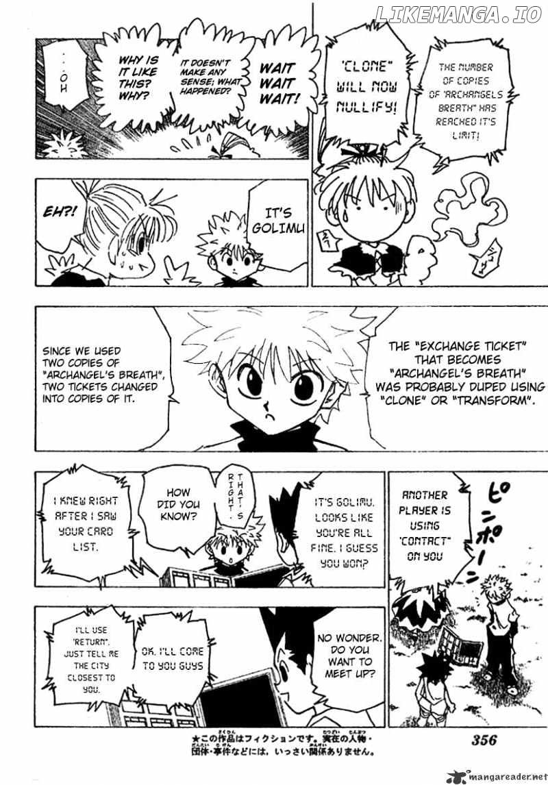 Hunter X Hunter chapter 182 - page 4