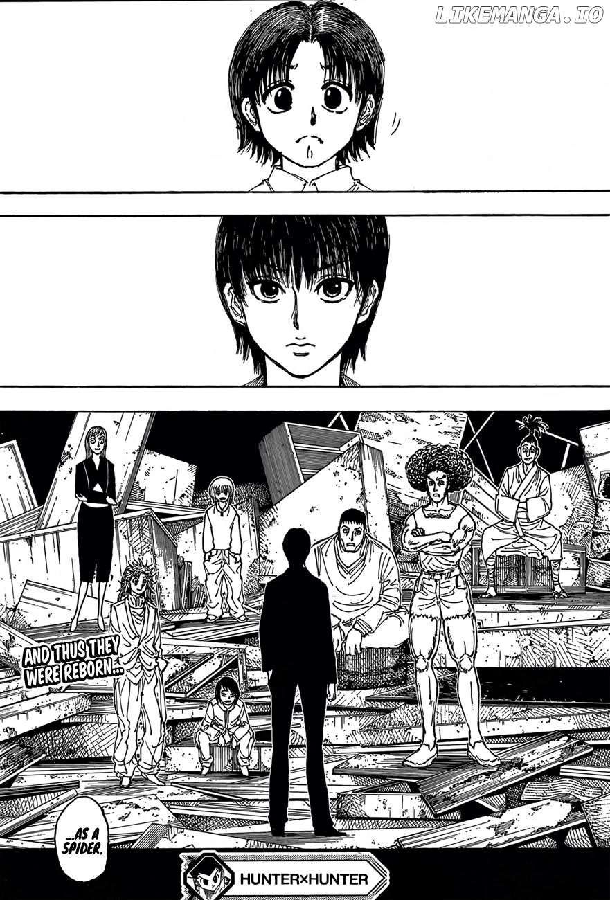 Hunter X Hunter chapter 397 - page 20