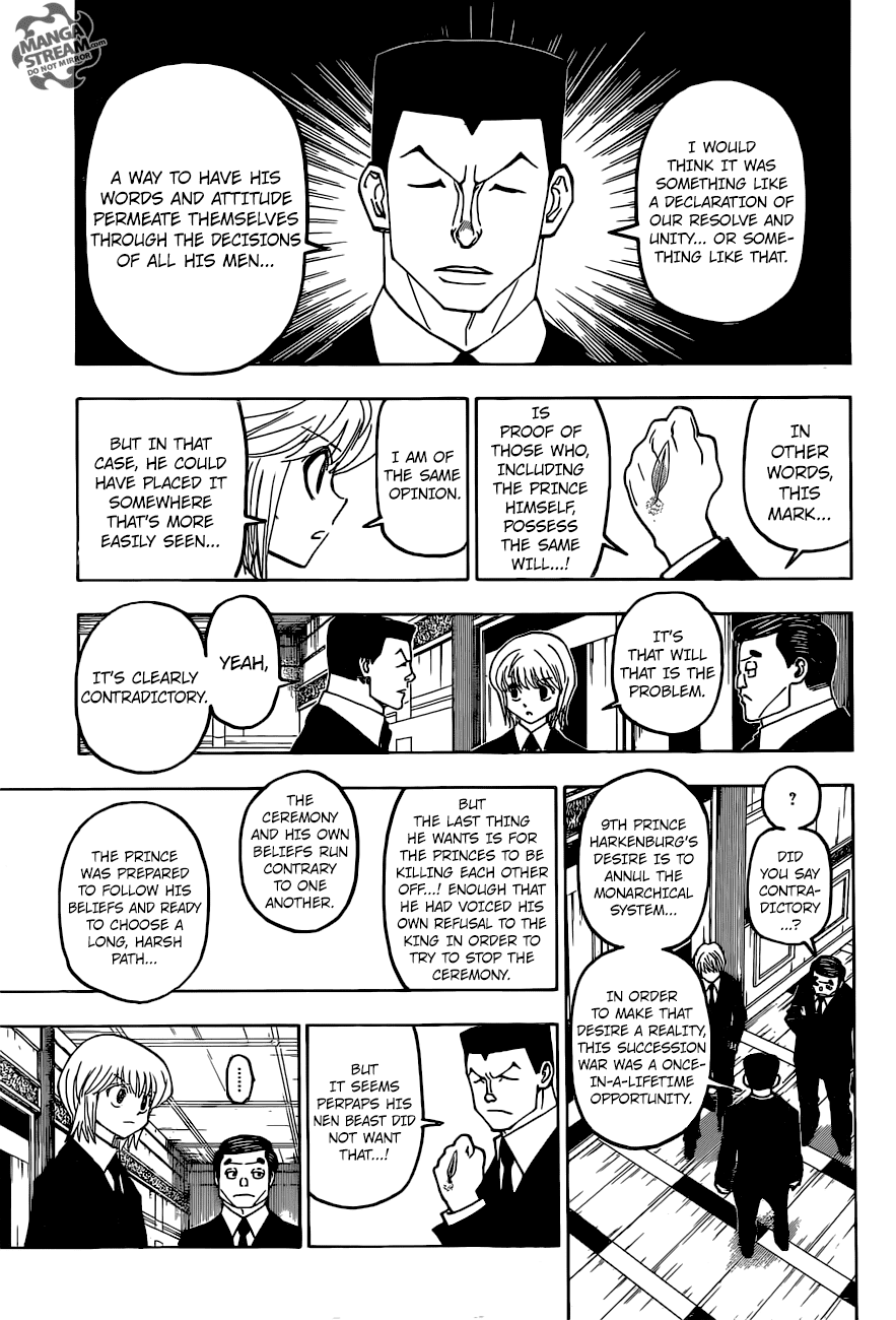 Hunter X Hunter chapter 372 - page 14