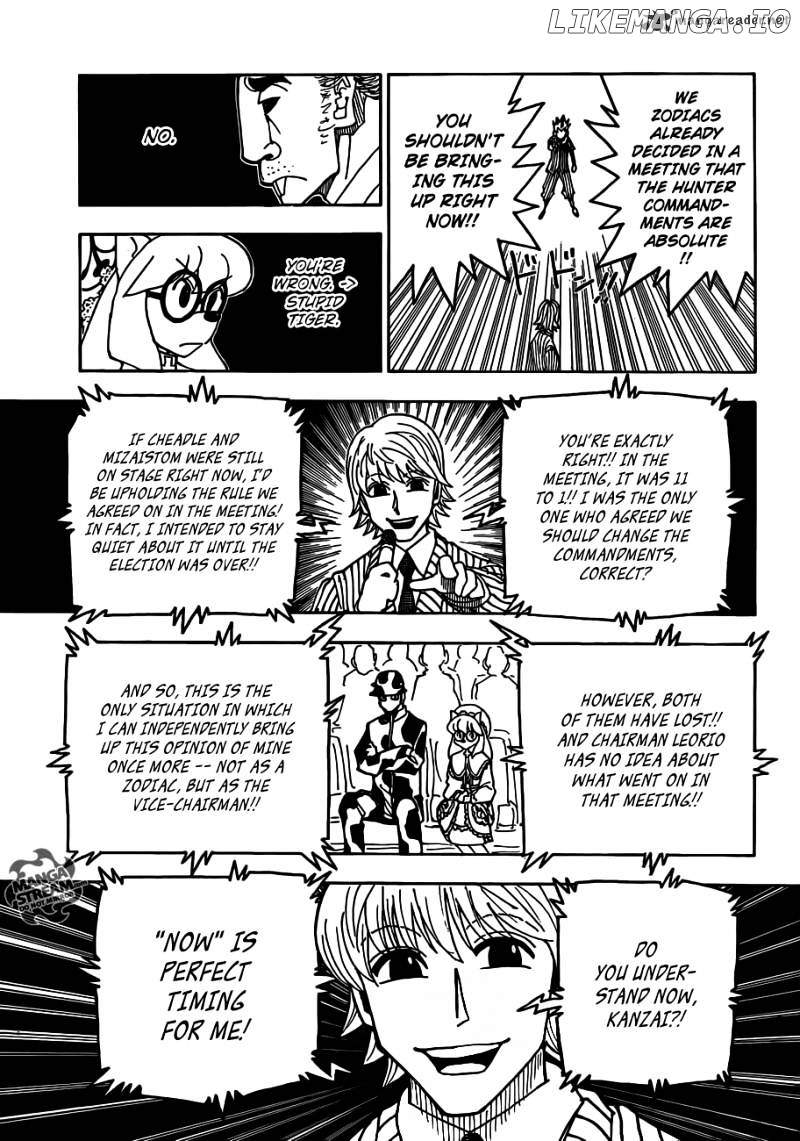 Hunter X Hunter chapter 334 - page 6