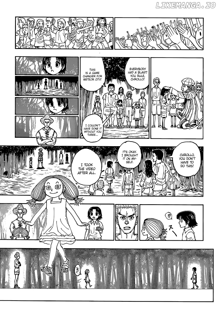 Hunter X Hunter chapter 396 - page 14