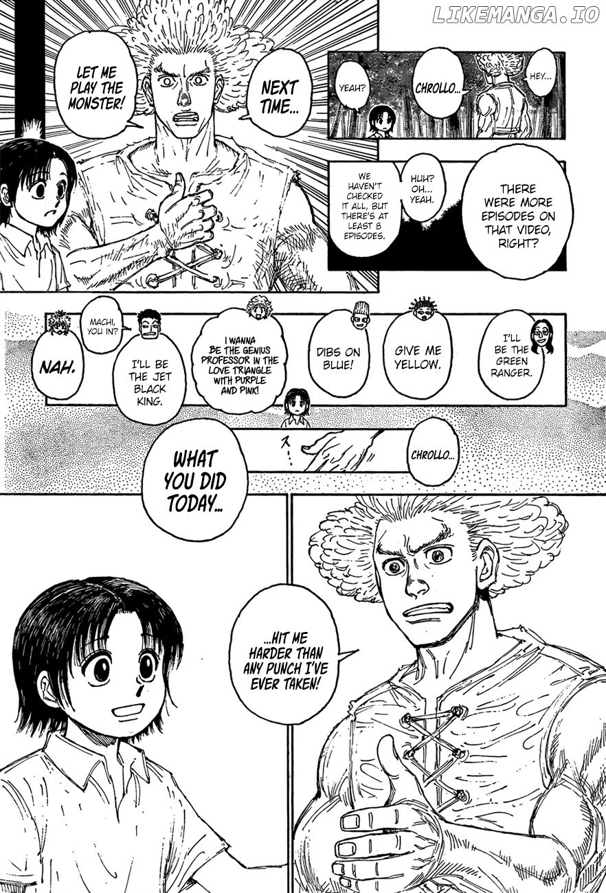 Hunter X Hunter chapter 396 - page 16