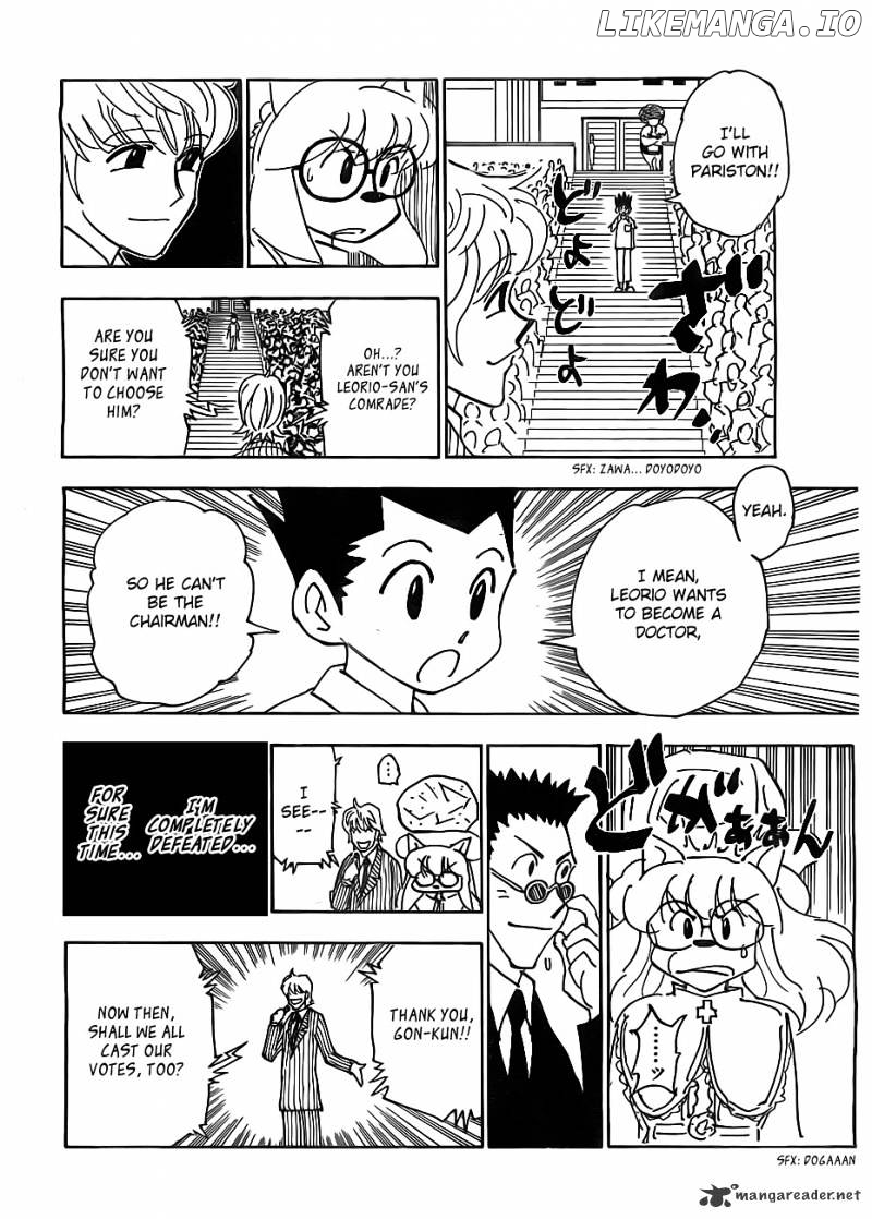 Hunter X Hunter chapter 335 - page 10