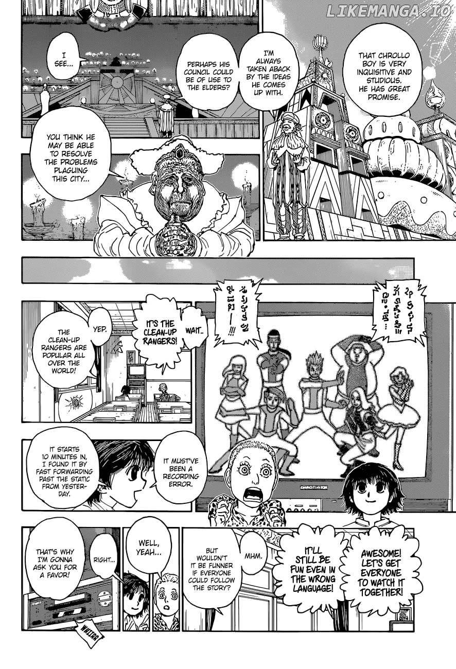 Hunter X Hunter chapter 395 - page 16