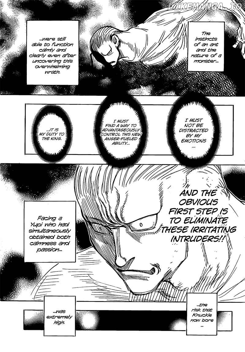 Hunter X Hunter chapter 278.1 - page 11