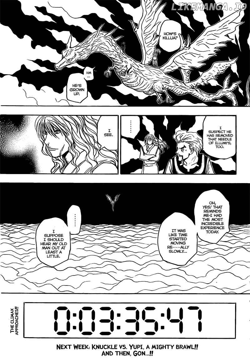 Hunter X Hunter chapter 278.1 - page 17