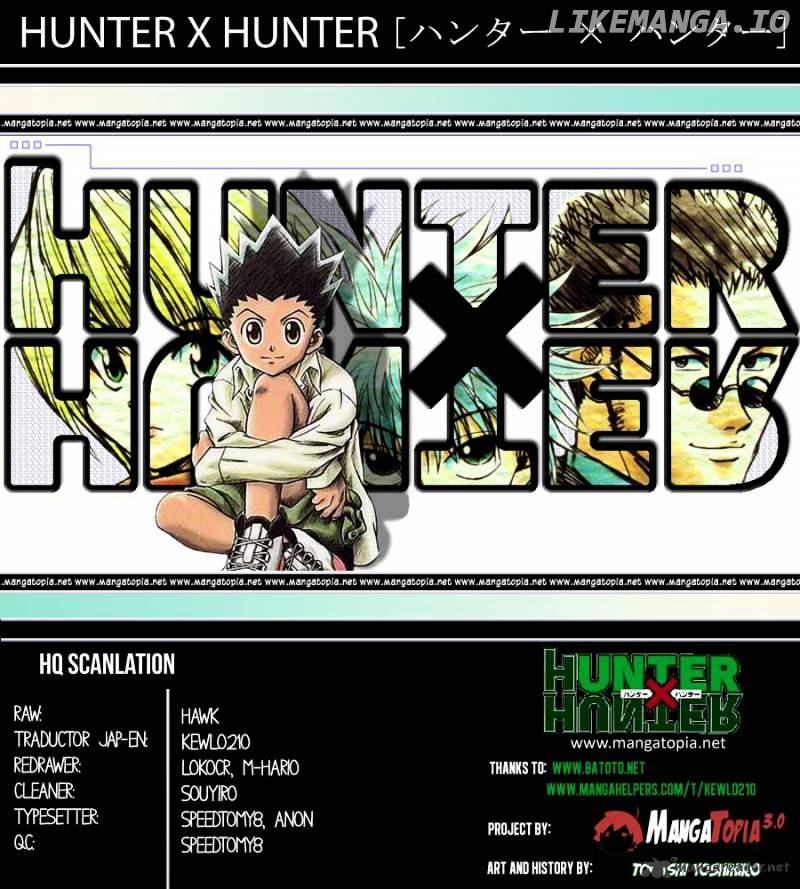 Hunter X Hunter chapter 337 - page 1