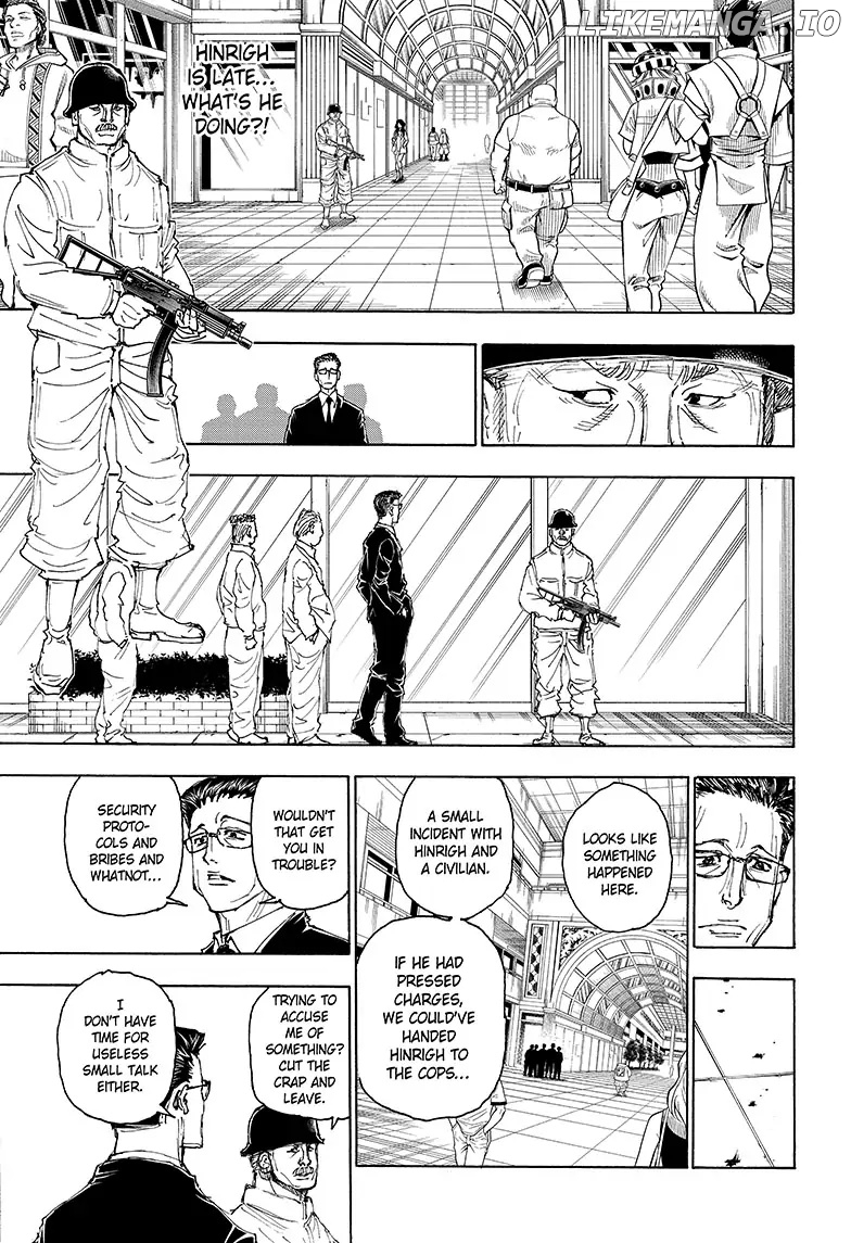 Hunter X Hunter chapter 393 - page 13