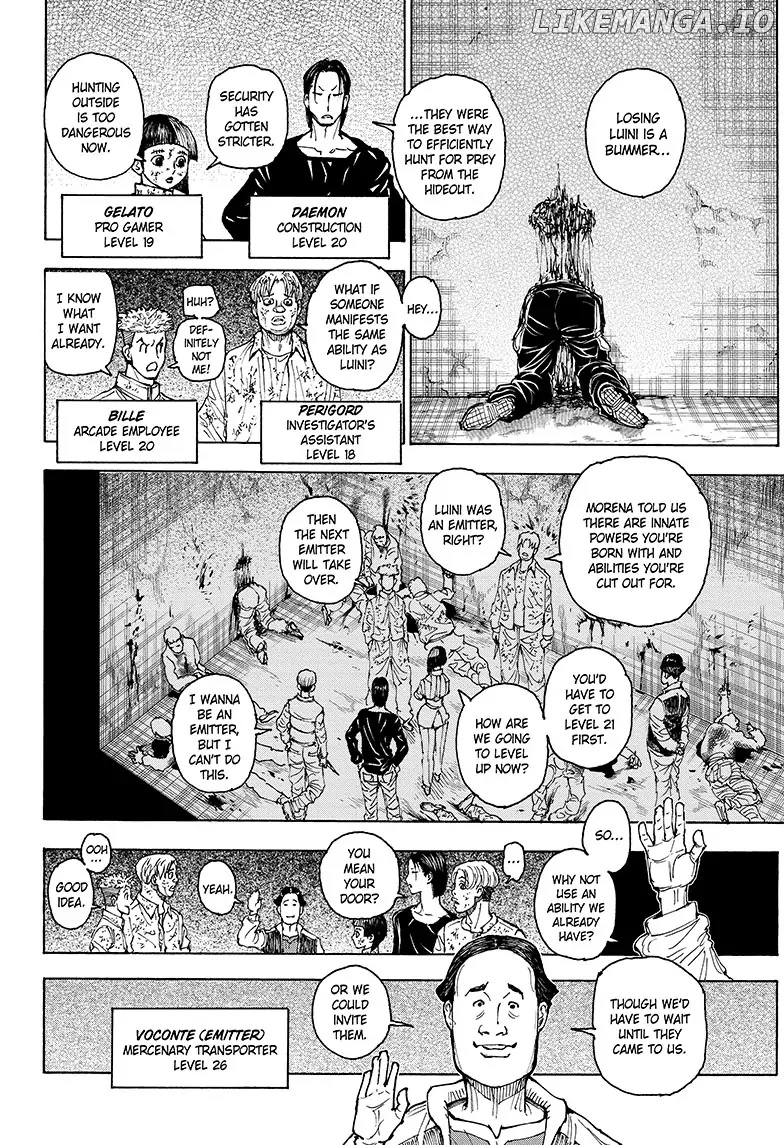 Hunter X Hunter chapter 393 - page 6