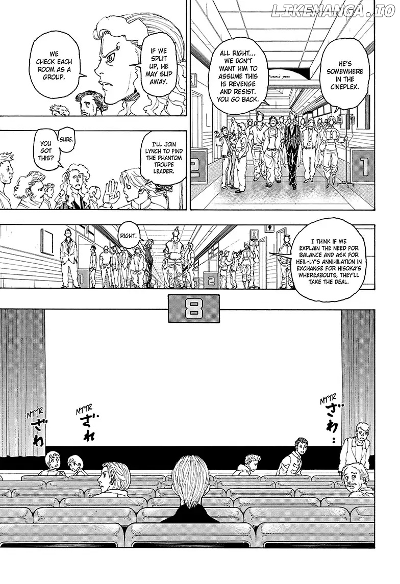 Hunter X Hunter chapter 393 - page 9