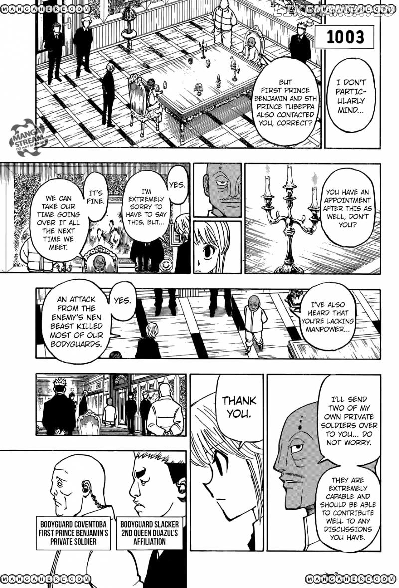 Hunter X Hunter chapter 366 - page 12