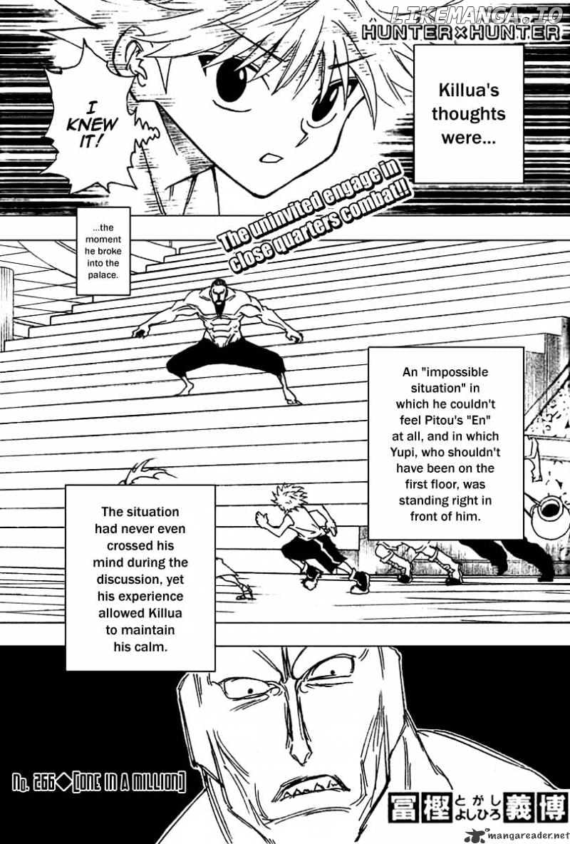 Hunter X Hunter chapter 266 - page 1