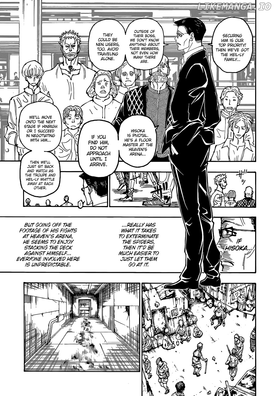 Hunter X Hunter chapter 392 - page 16