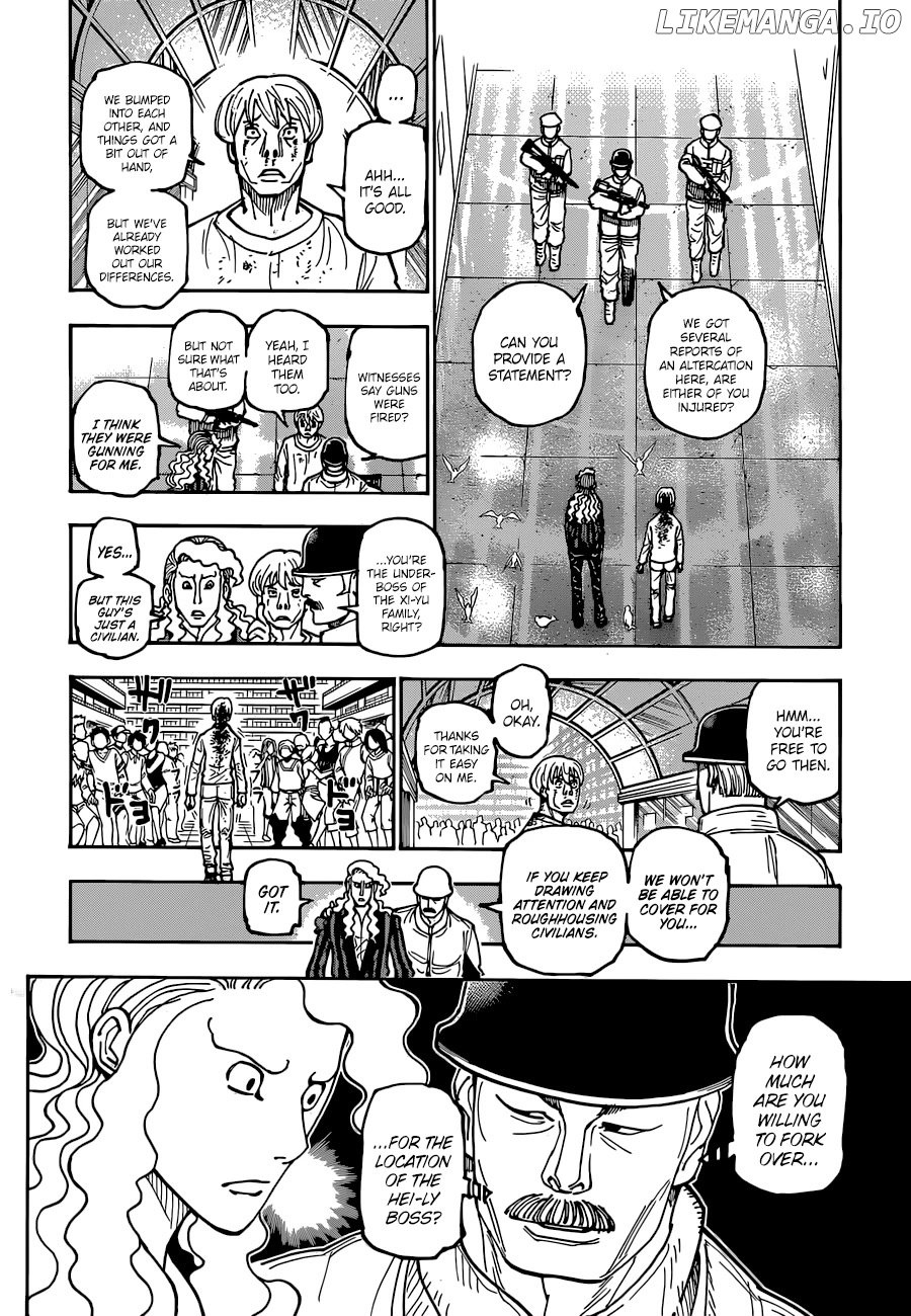 Hunter X Hunter chapter 392 - page 3