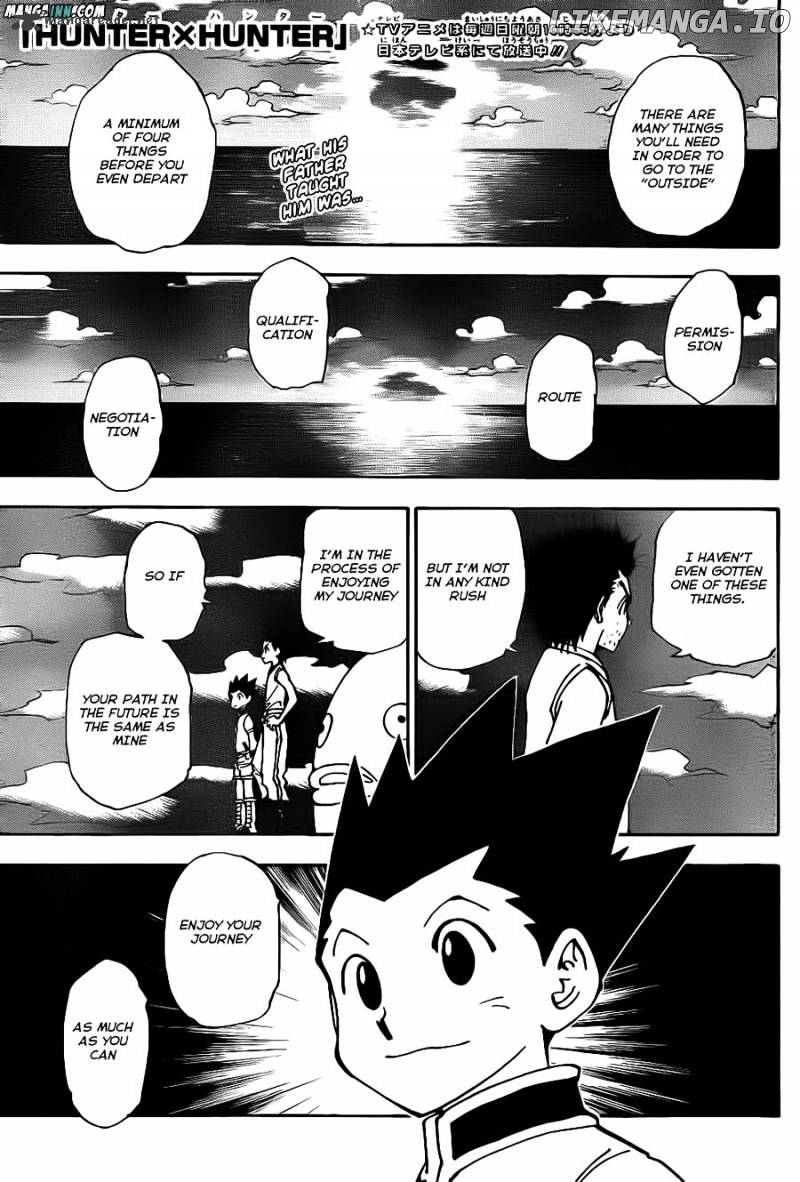 Hunter X Hunter chapter 339 - page 1