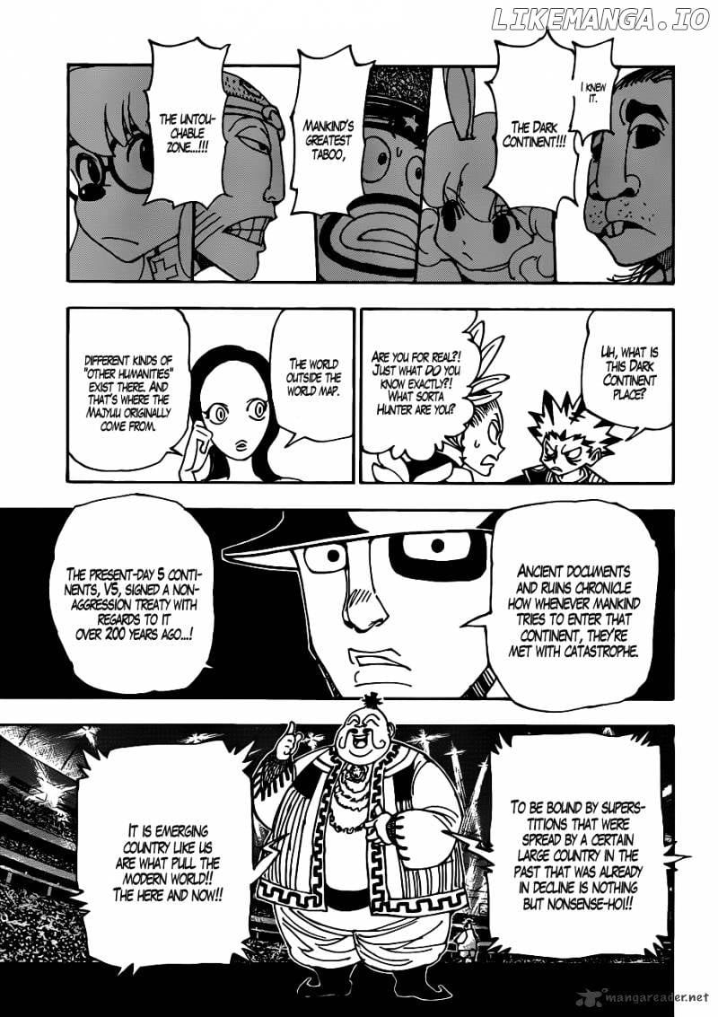 Hunter X Hunter chapter 340 - page 4